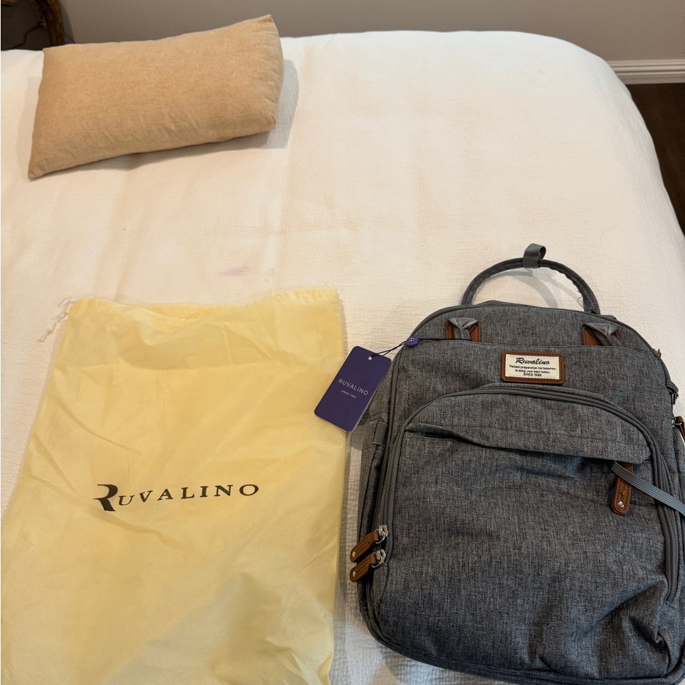 Brand new ruvalino diaper bag